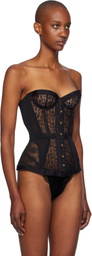 Agent Provocateur Black Mercy Corset