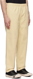 thisisneverthat Yellow Easy Trousers