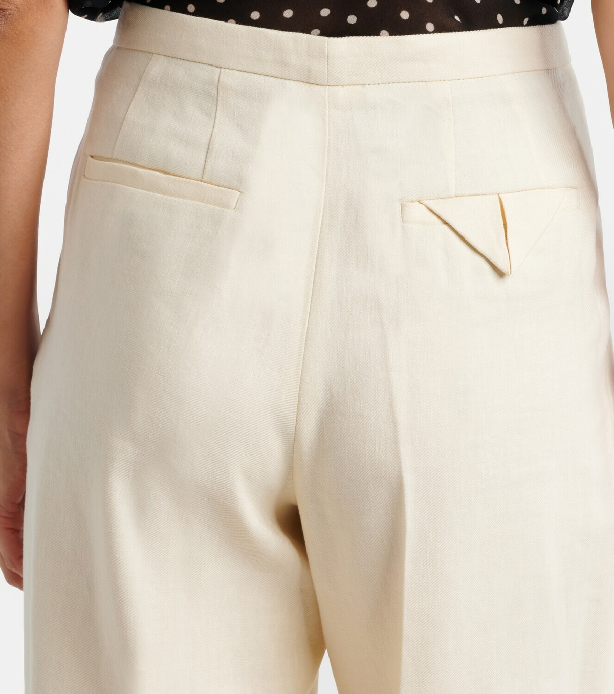 Dorothee Schumacher Casual Sophistication linen and cotton wide-leg pants