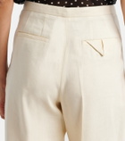 Dorothee Schumacher Casual Sophistication linen and cotton wide-leg pants