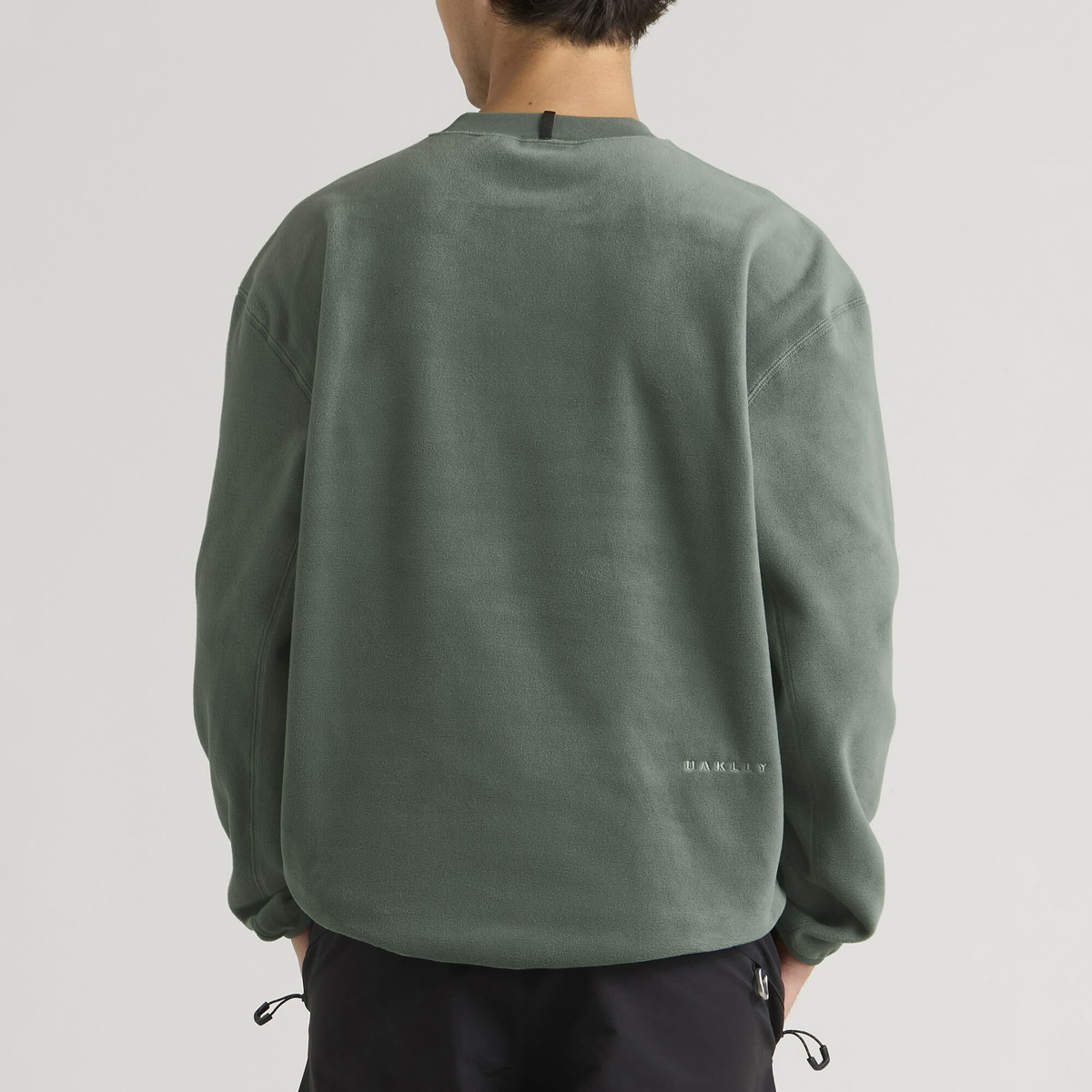 Oakley Men's Slush Polar Crewneck in Aviator Green