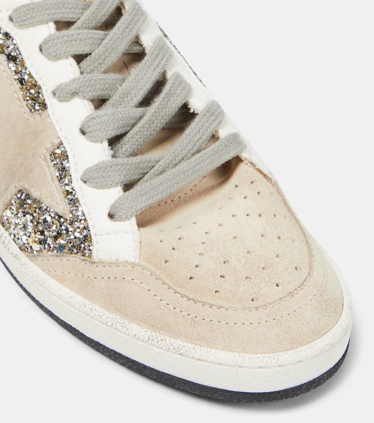 Golden Goose Ball Star glitter leather sneakers Golden Goose
