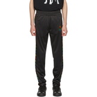 Marcelo Burlon County of Milan Black Kappa Edition Lounge Pants