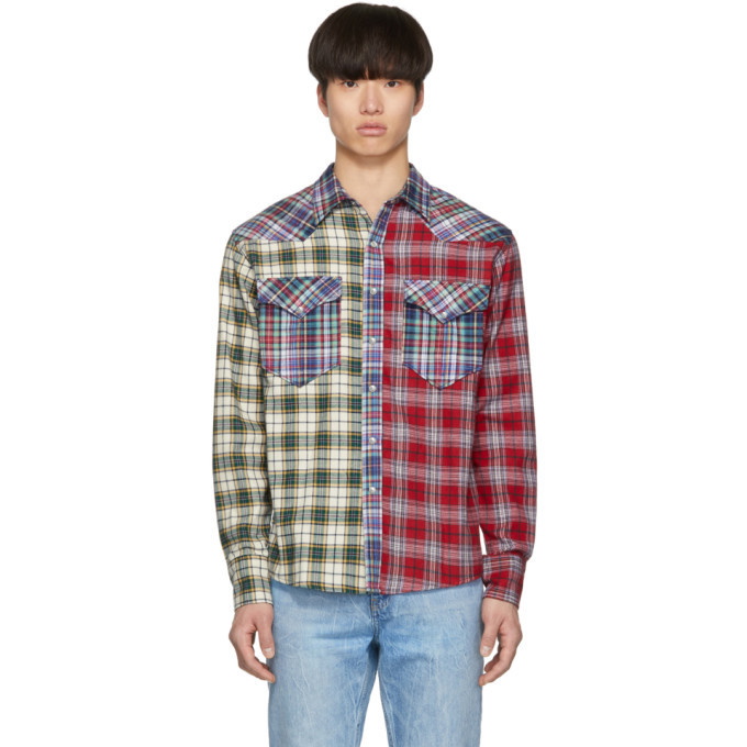 Photo: Isabel Marant Red Patchwork Billy Shirt