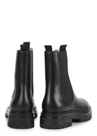 Gianvito Rossi 40 Leather Chelsea Boots Black