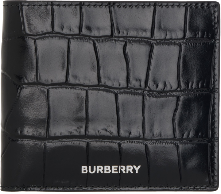 Photo: Burberry Black Bifold Wallet