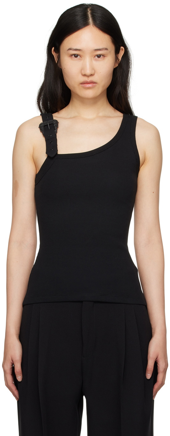 Versace Women's Wool Tank Top Blue