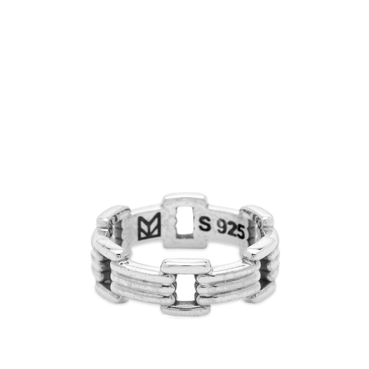 Photo: Maple Men's Lui Link Ring in Silver