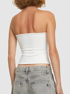 WARDROBE.NYC - Strapless Opaque Stretch Jersey Top