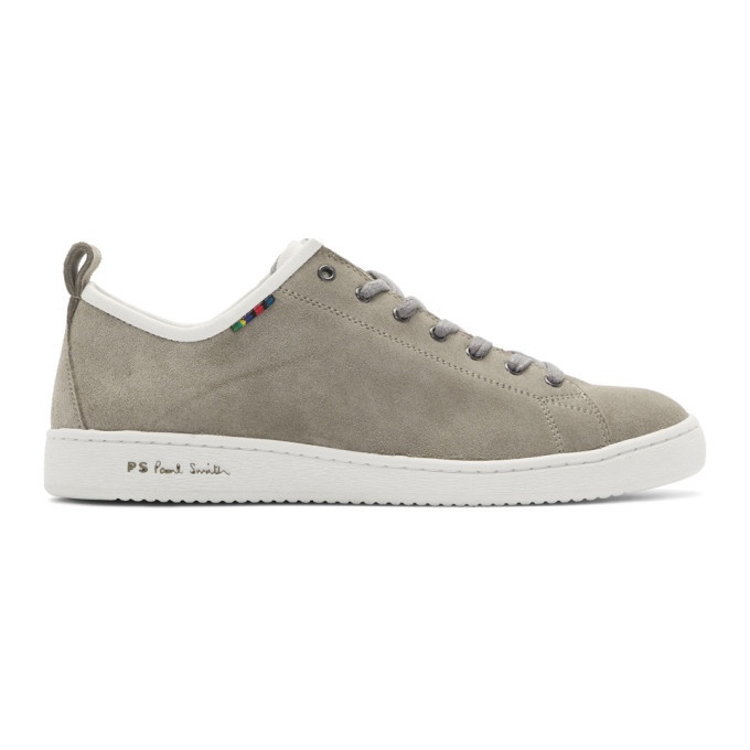 Photo: PS by Paul Smith Grey Suede Miyata Sneakers