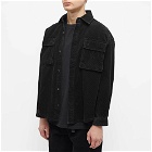 Taikan Men's Corduroy Shirt Jacket in Black