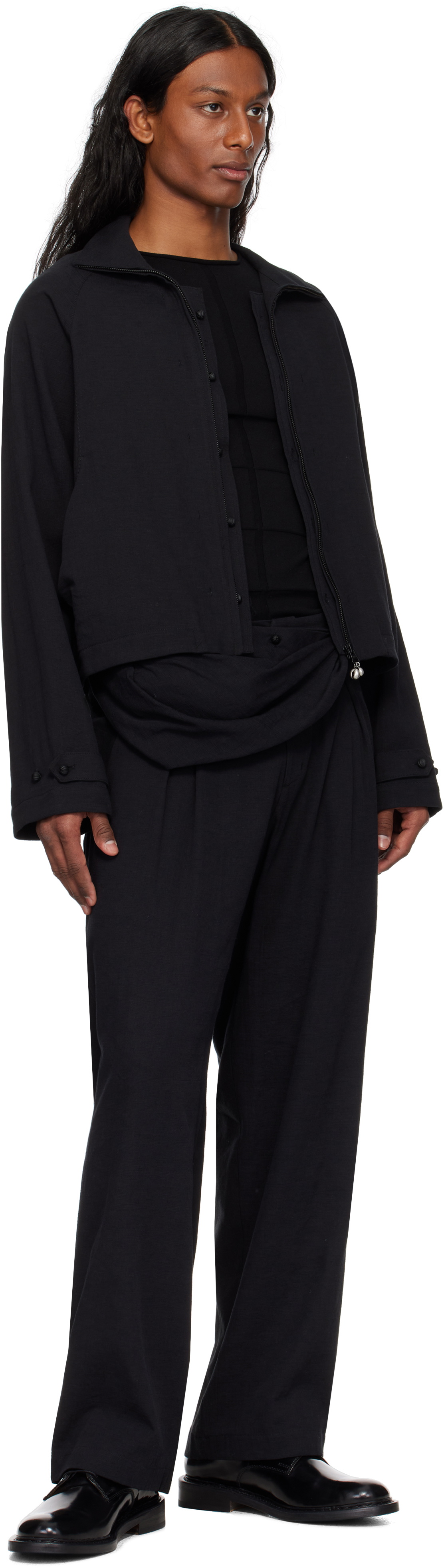 HYEIN SEO Black Seed Charm Jacket