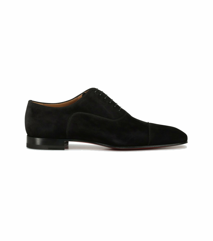 Photo: Christian Louboutin - Greggo suede Oxford shoes