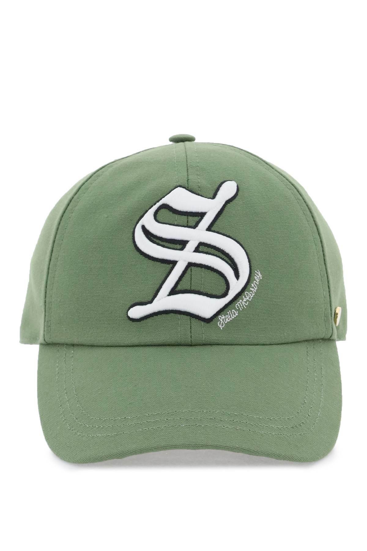 Stella McCartney Green Wool Baseball Cap!  FAB!! STELLA McCARTNEY embroidered baseball cap Green Stella McCartney main image 3
