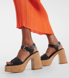 Stella McCartney Skyla faux leather platform sandals