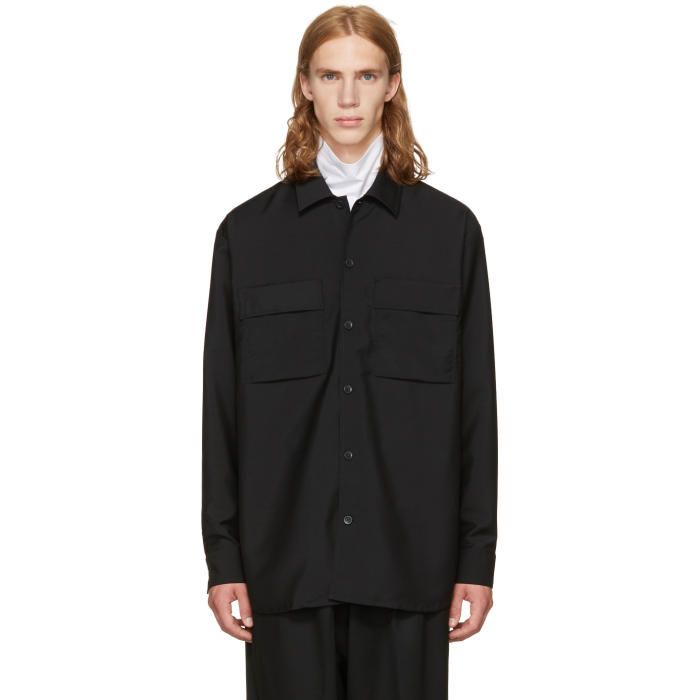 Acne Studios Black Houston Shirt Acne Studios