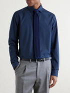 Canali - Cotton-Poplin Shirt - Blue