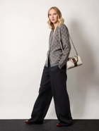 Gucci Cardigan Grey Womens Knitwear