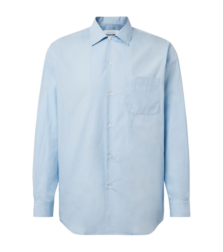Photo: Umit Benan Weekend cotton poplin shirt