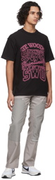 Saintwoods Black Seven T-Shirt