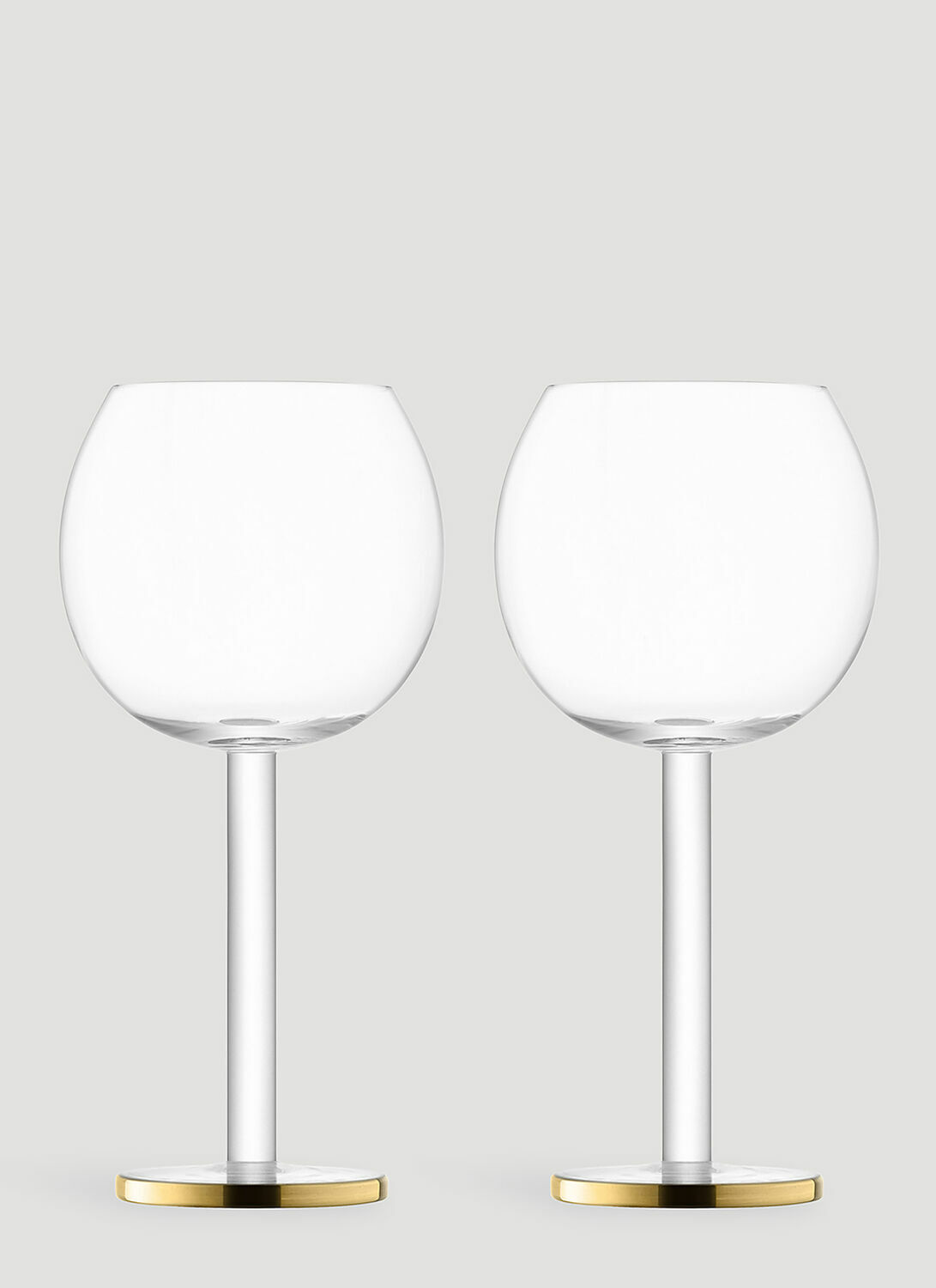 LSA International Set of Two Luca Wine Goblets