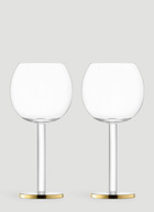 LSA International Set of Two Luca Wine Goblets
