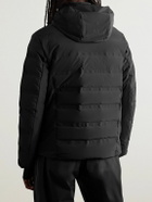 Aztech Mountain - Nuke Suit Quilted Hooded Down Ski Jacket - Black