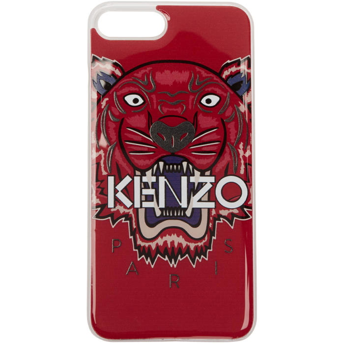 Photo: Kenzo Red 3D Tiger iPhone 7 Plus Case