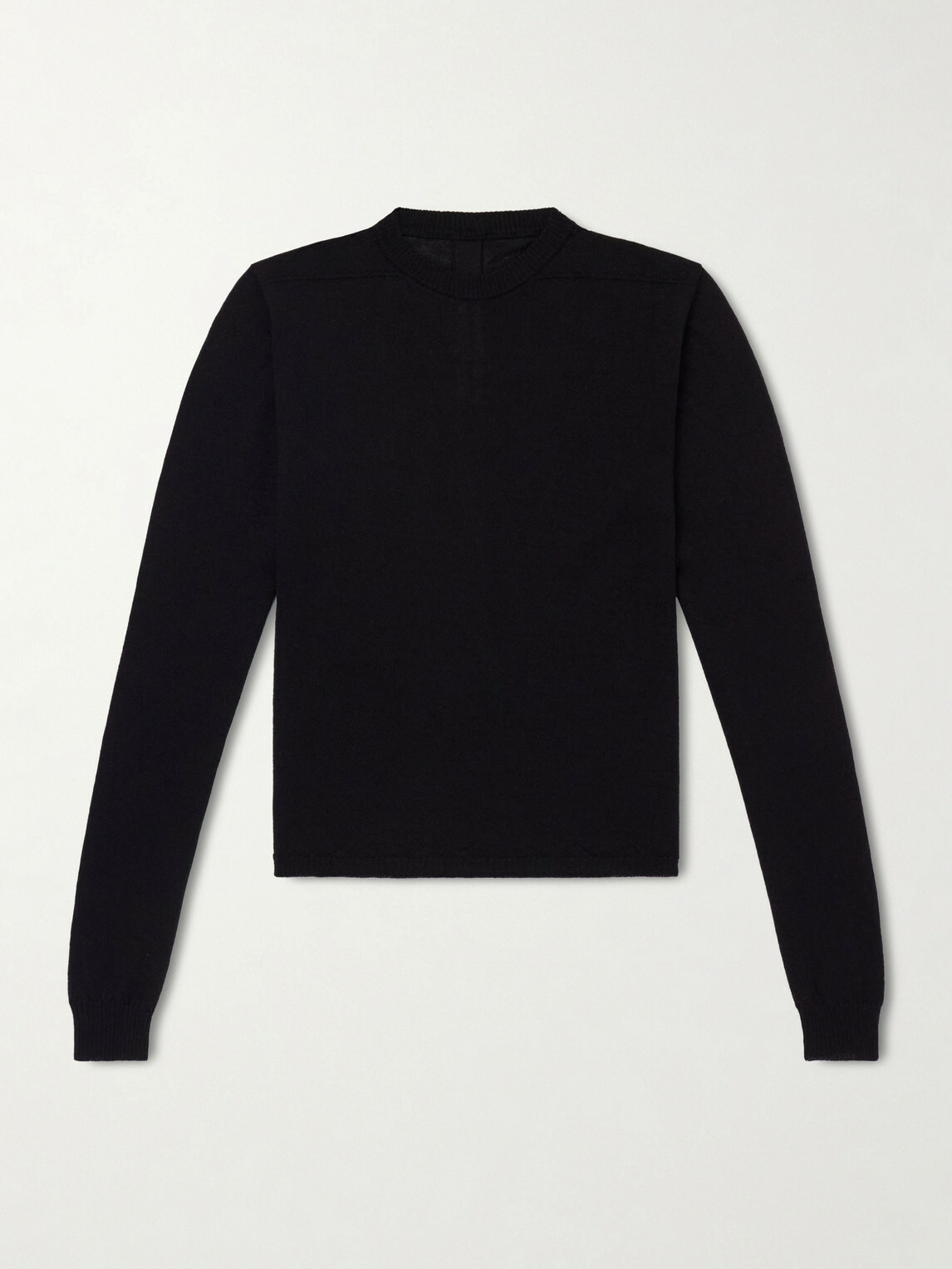 Rick Owens - Slim-Fit Virgin Wool Sweater - Black