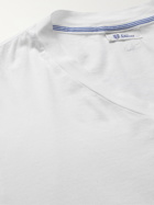 SCHIESSER - Josef Cotton-Jersey Pyjama T-Shirt - White