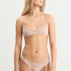 SKIMS Women's Fits Everybody Lace Scoop Bralette in Mica Sketched Hearts