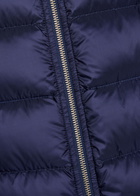 Ten C Padded Hooded Nylon Jacket Navy