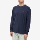 Polo Ralph Lauren Men's Long Sleeve T-Shirt in Ink