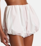 Posse Rosie striped cotton shorts