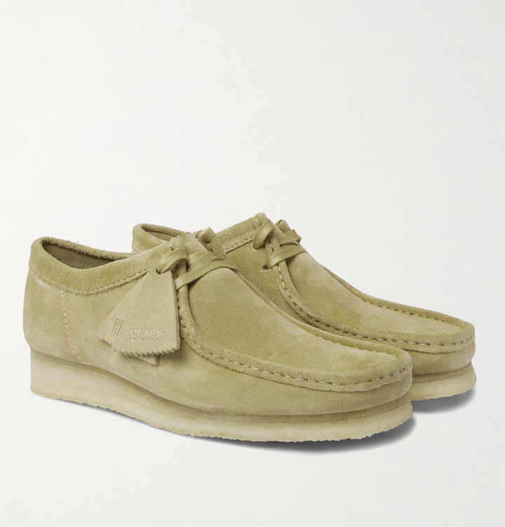 Photo: Clarks Originals - Wallabee Low Suede Desert Boots - Brown