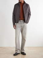 Sunspel - Brushed Shetland Wool Sweater - Brown