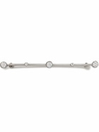 SAINT LAURENT - Silver-Tone Rhinestone Brooch
