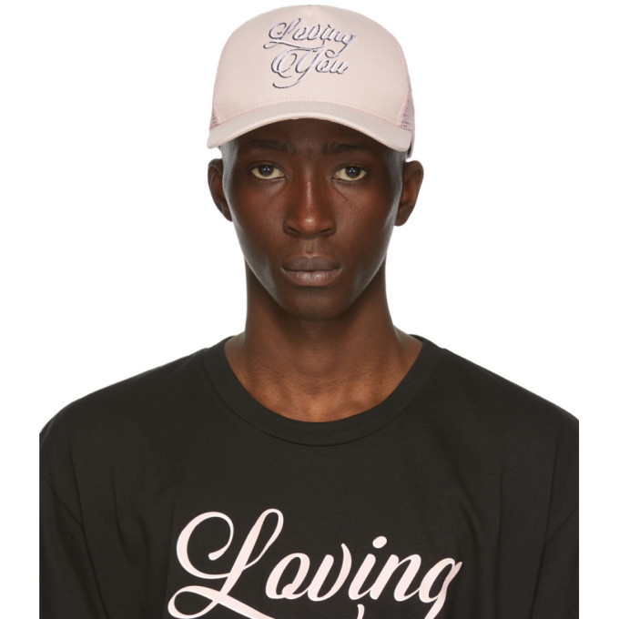 Photo: Amiri Pink Loving You Trucker Cap