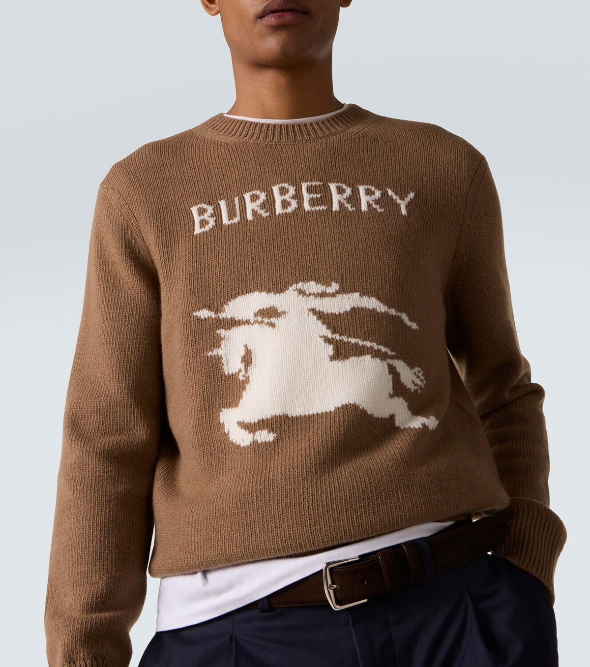 Burberry Logo wool and cashmere sweater Burberry