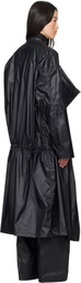 Gabriela Coll Garments Black No.314 Technical Long Coat