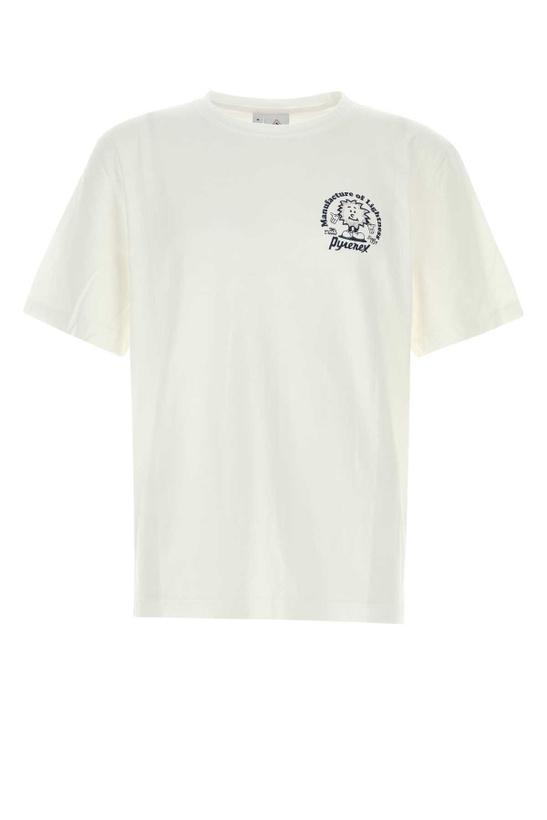 Photo: Pyrenex White Stretch Cotton T-shirt