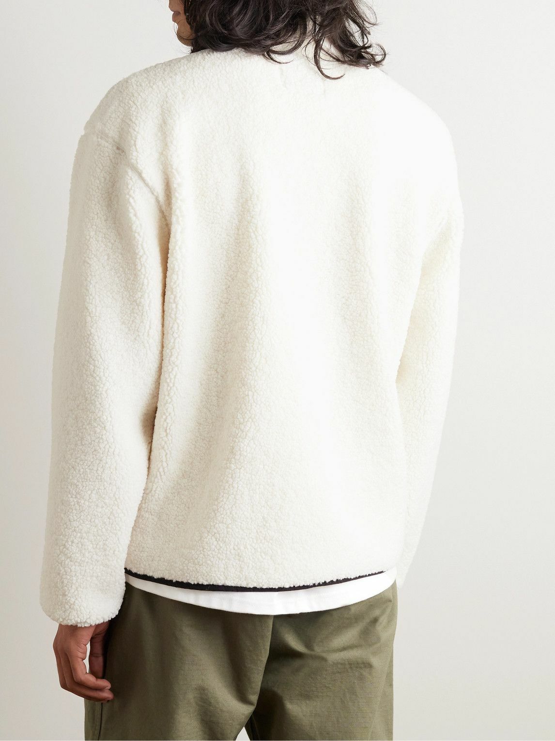 Saturdays NYC - Spencer Fleece Jacket - Neutrals