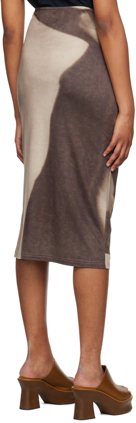 ELLISS SSENSE Exclusive Brown Maxi Skirt