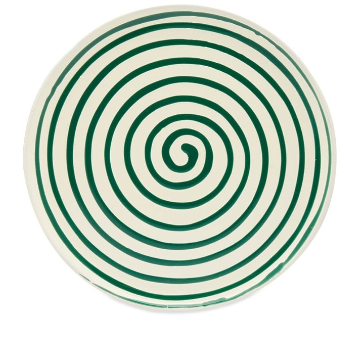 Photo: The Conran Shop Modella Dinner Plate in Green Swirl