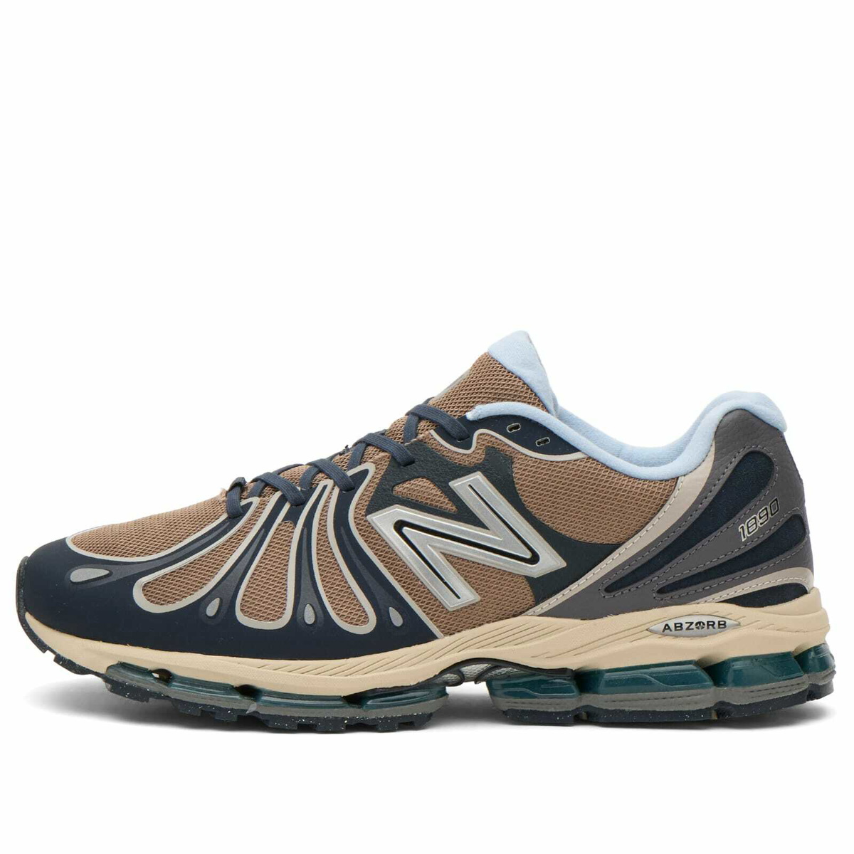 New Balance Men's Abzorb 1890 Sneaker in Outerspace/Mushroom