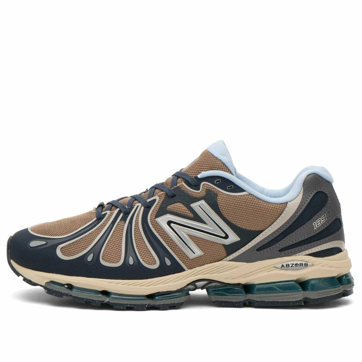 Photo: New Balance Men's Abzorb 1890 Sneaker in Outerspace/Mushroom