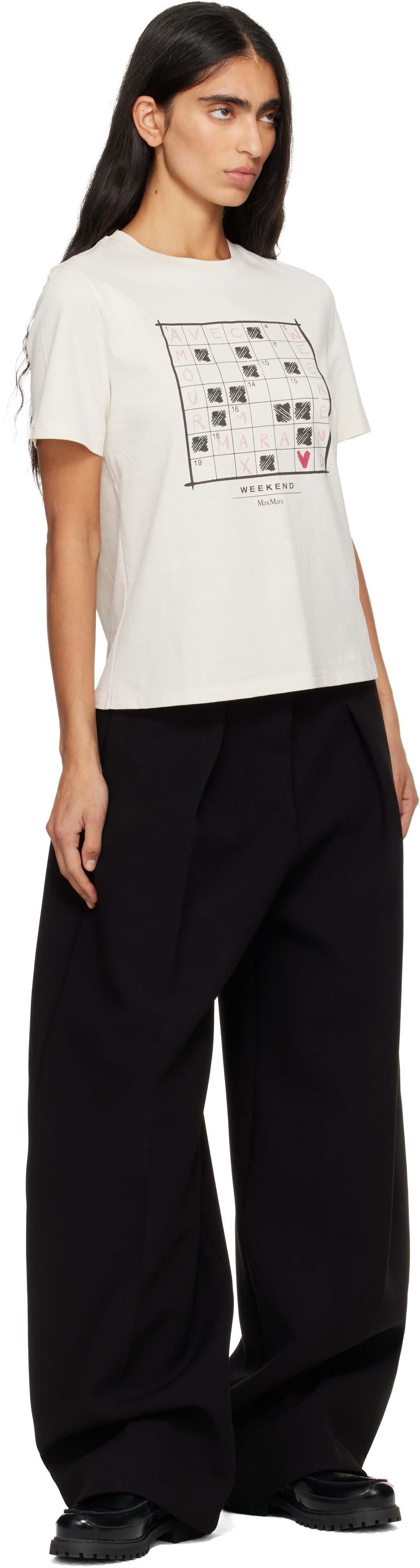Weekend Max Mara Off-White Clown T-shirt