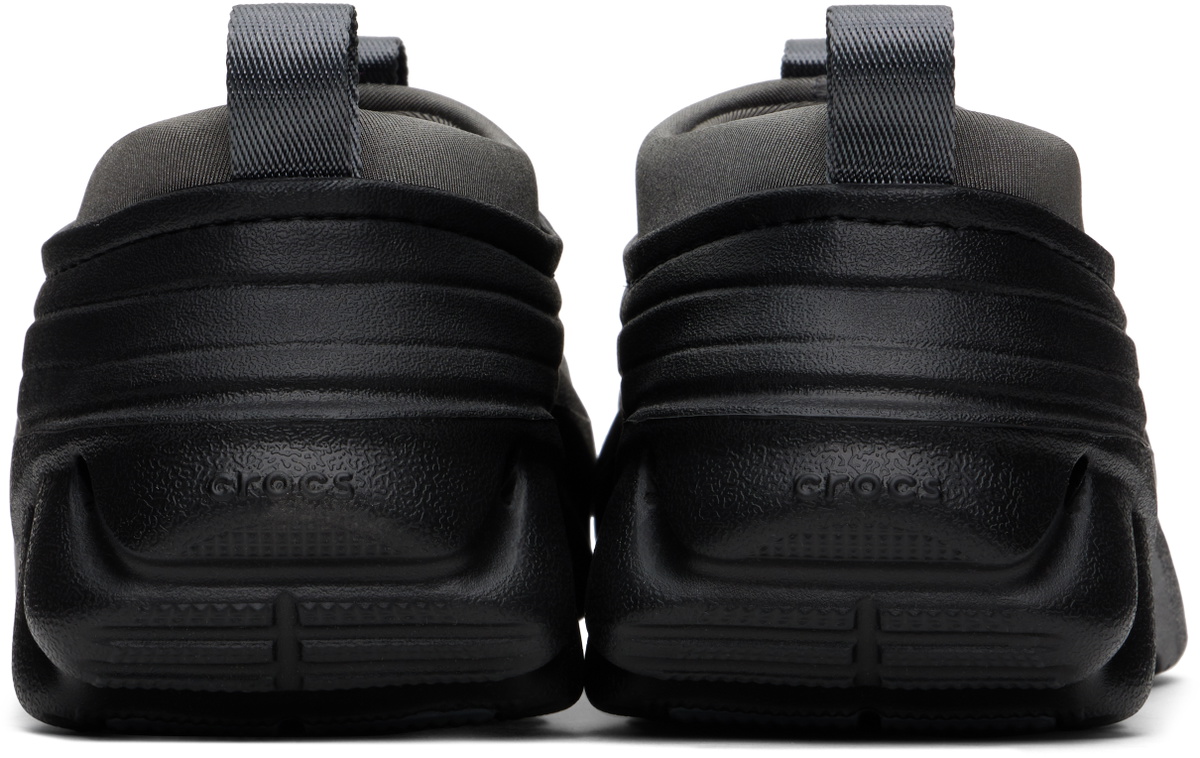 Crocs Black Echo Storm Slip-on Loafers