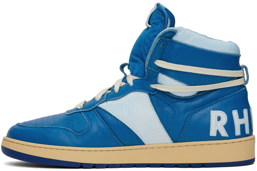 Blue Rbc Huve Rhude Blue Rhecess Hi Sneakers Rhude