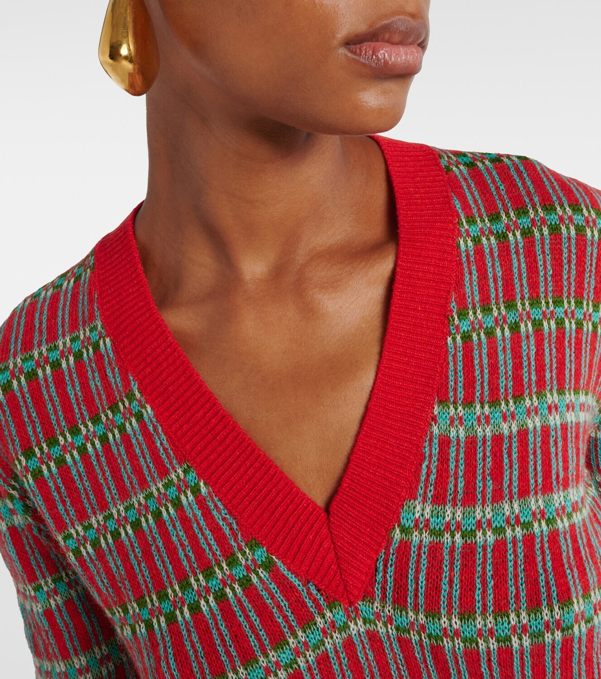 Etro Jacquard wool-blend sweater